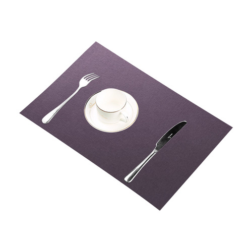 Single-colored pattern with fine paper structure Placemat 12''x18''