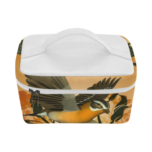 Birds with flowers Lunch Bag/Large (Model 1658)