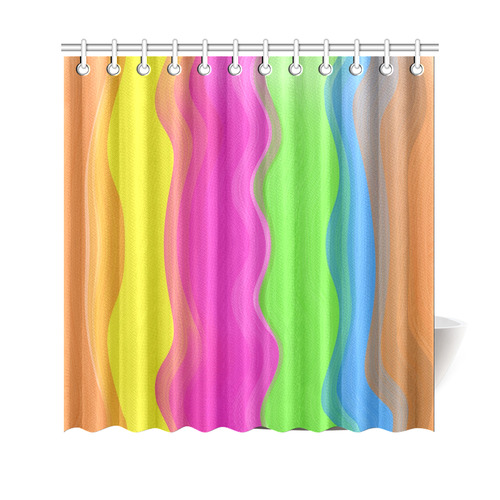 Rainbows Shower Curtain 69"x70"