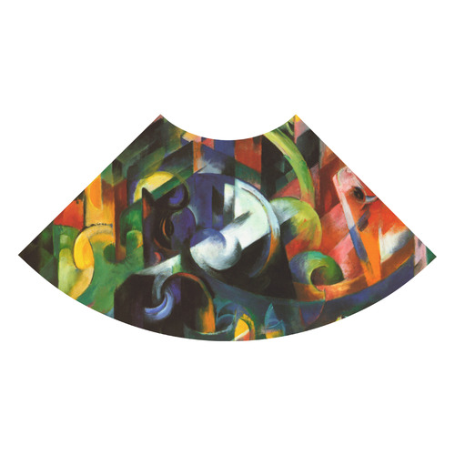 Picture With Cows by Franz Marc 3/4 Sleeve Sundress (D23)