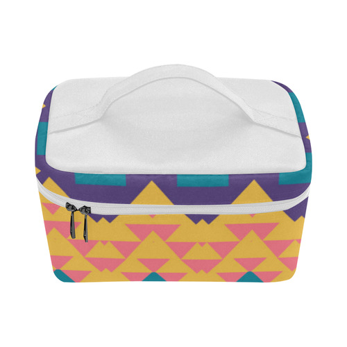 Pastel tribal design Cosmetic Bag/Large (Model 1658)