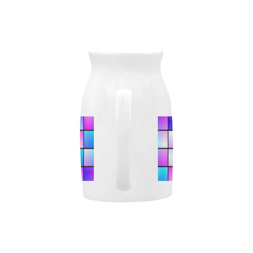 Gradient squares pattern Milk Cup (Large) 450ml