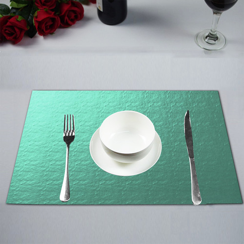 Single-colored pattern with fine paper structure Placemat 12''x18''