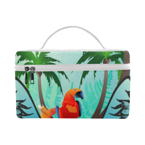 Cute parrot with wings Lunch Bag/Large (Model 1658)