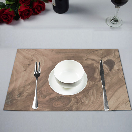 fantastic wood grain soft Placemat 12''x18''