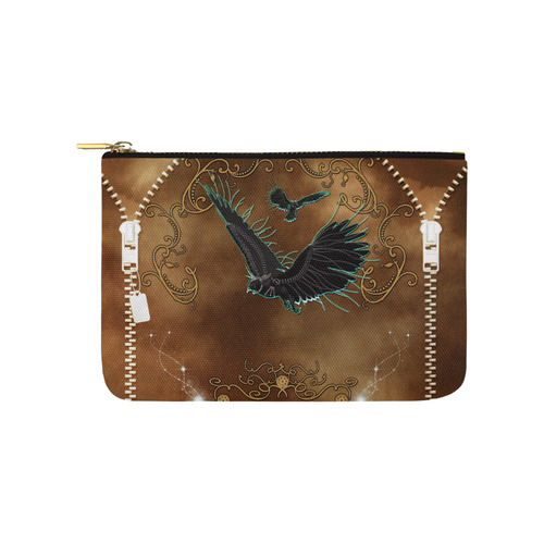 Aweseome fantasy birds Carry-All Pouch 9.5''x6''