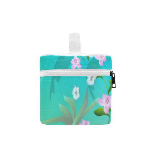 Cute toucan with flowers Lunch Bag/Large (Model 1658)