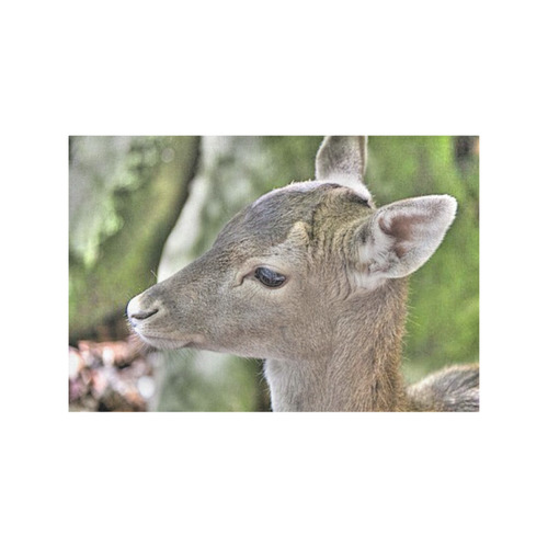 young deer by JamColors Placemat 12''x18''