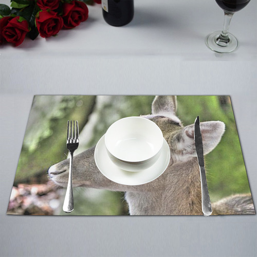 young deer by JamColors Placemat 12''x18''