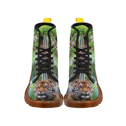 Tiger and Waterfall Martin Boots For Men Model 1203H
