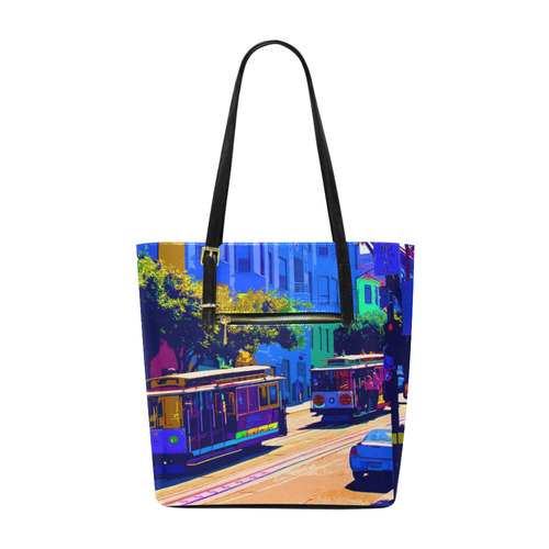 SanFrancisco_20170101_by_JAMColors Euramerican Tote Bag/Small (Model 1655)