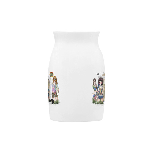 Trendy fashion models Milk Cup (Large) 450ml
