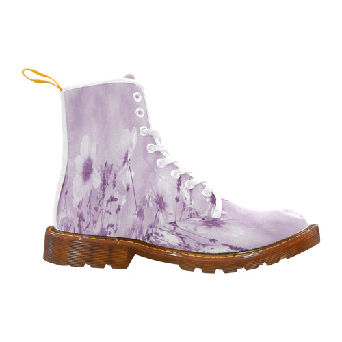 Magenta Shaded Wildflowers Martin Boots For Women Model 1203H