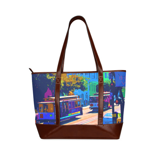 SanFrancisco_20170112_by_JAMColors Tote Handbag (Model 1642)