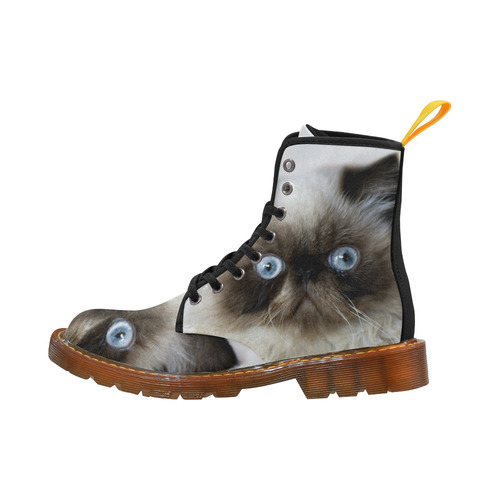 Funny Cat Martin Boots For Women Model 1203H