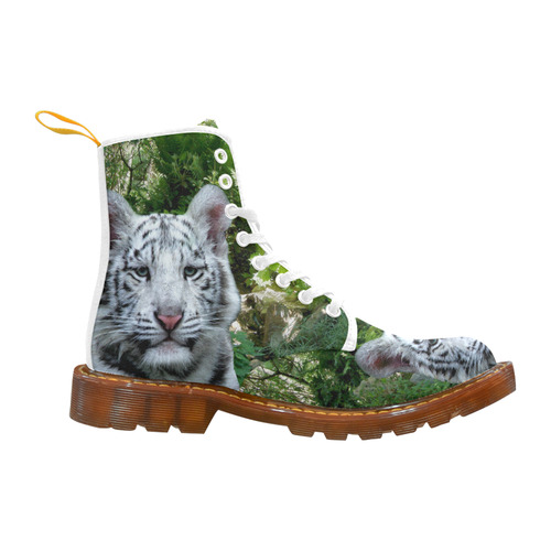 White Tiger Martin Boots For Women Model 1203H