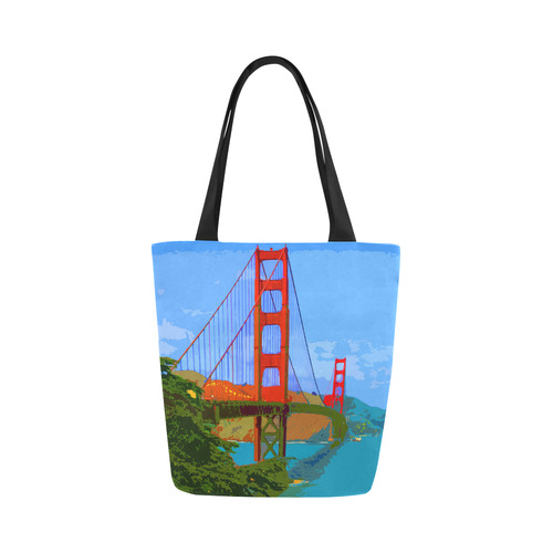 Golden_Gate_Bridge_20160910 Canvas Tote Bag (Model 1657)