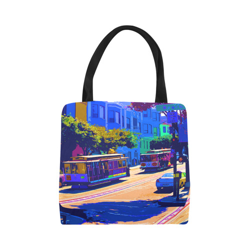 SanFrancisco_20170101_by_JAMColors Canvas Tote Bag (Model 1657)