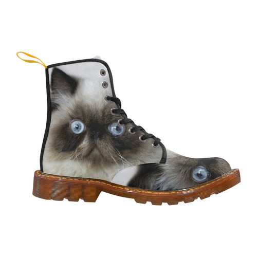 Funny Cat Martin Boots For Women Model 1203H