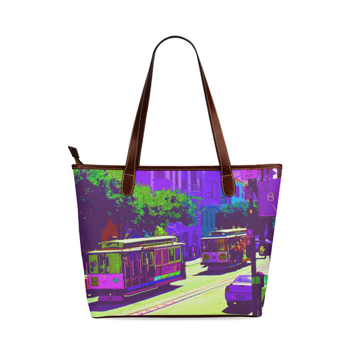 SanFrancisco_20170102_by_JAMColors Shoulder Tote Bag (Model 1646)