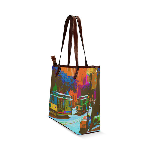 SanFrancisco_20170107_by_JAMColors Shoulder Tote Bag (Model 1646)