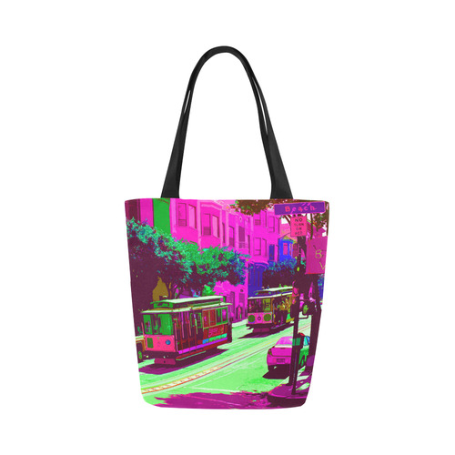 SanFrancisco_20170104_by_JAMColors Canvas Tote Bag (Model 1657)