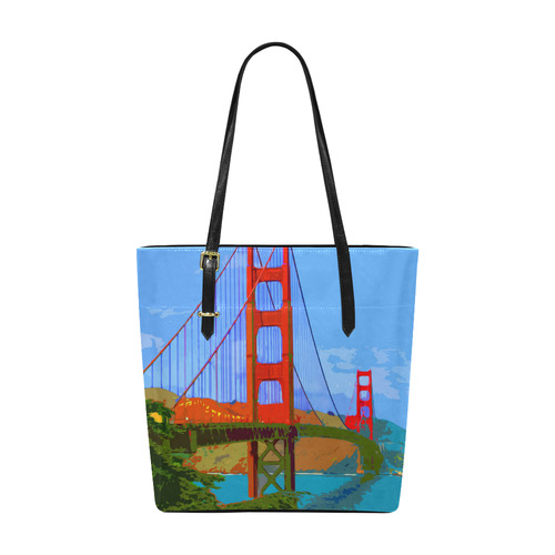 Golden_Gate_Bridge_20160910 Euramerican Tote Bag/Small (Model 1655)