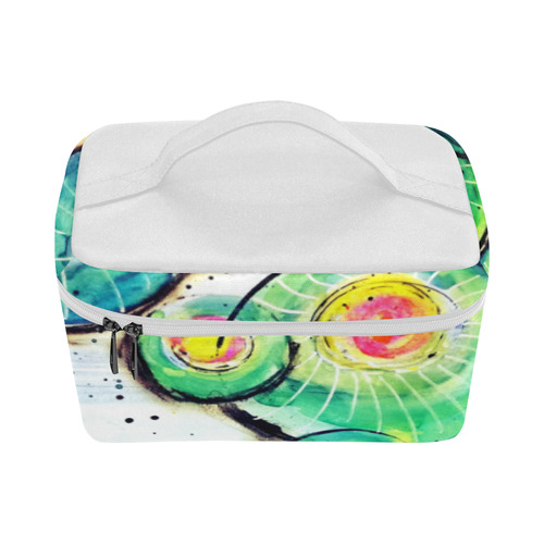 02 crazy donut Cosmetic Bag/Large (Model 1658)