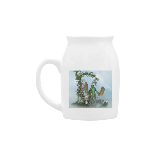 The dragon with cute fairy Milk Cup (Small) 300ml