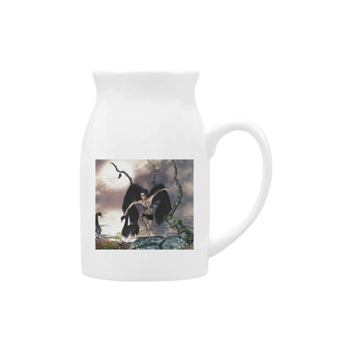 Wonderful dark swan fairy Milk Cup (Large) 450ml