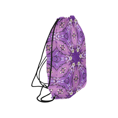 Kaleido Fun 32A by JamColors Small Drawstring Bag Model 1604 (Twin Sides) 11"(W) * 17.7"(H)