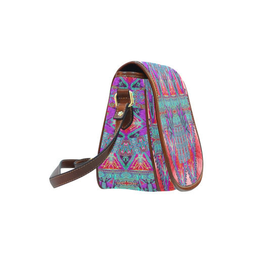 PERUVIAN Saddle Bag/Small (Model 1649) Full Customization