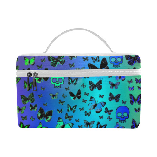 Rainbow Skulls & Butterflies Lunch Bag/Large (Model 1658)