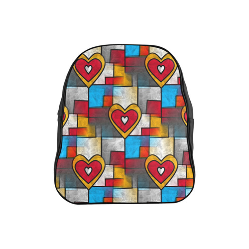 That is my heart by Popart Lover School Backpack (Model 1601)(Small)