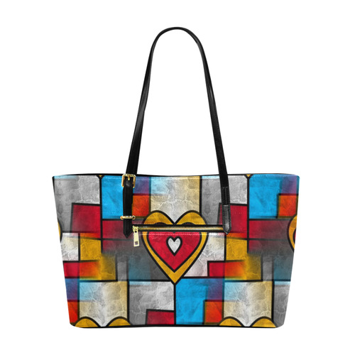 That is my heart by Popart Lover Euramerican Tote Bag/Large (Model 1656)