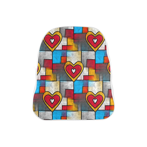 That is my heart by Popart Lover School Backpack (Model 1601)(Small)