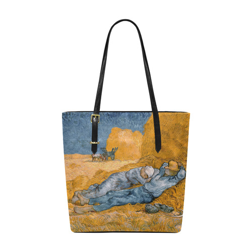 Vincent van Gogh Noon Rest from Work Euramerican Tote Bag/Small (Model 1655)