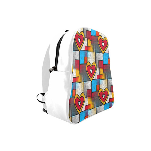 That is my heart by Popart Lover School Backpack (Model 1601)(Small)