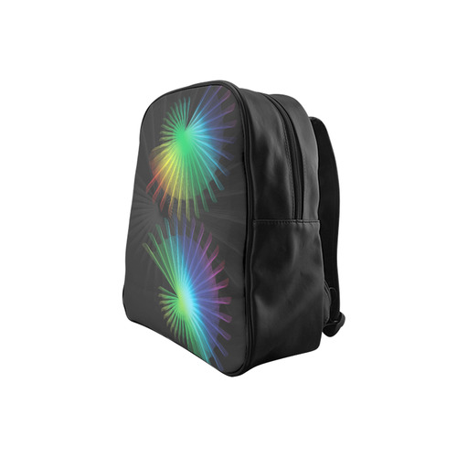 Rainbow Fan School Backpack (Model 1601)(Small)