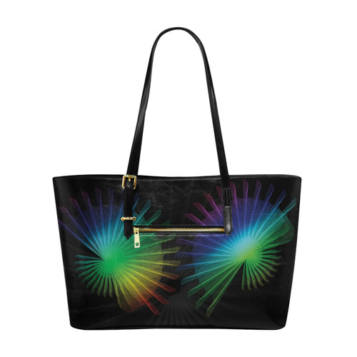 Rainbow Fan Euramerican Tote Bag/Large (Model 1656)