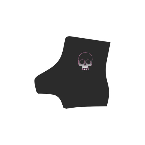Pink Neon Skull Martin Boots For Women Model 1203H