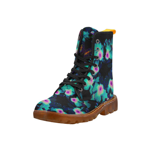 Butterfly Floral Martin Boots For Women Model 1203H
