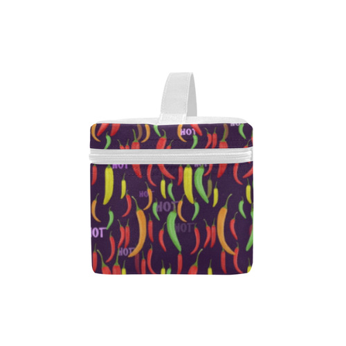 Hot pfefferoni, chilli Cosmetic Bag/Large (Model 1658)