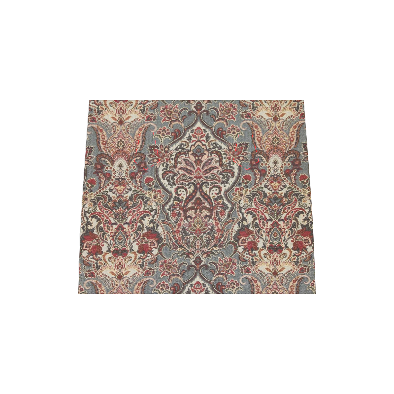 Vintage Floral Persian Rug Pattern Boston Handbag (Model 1621) ID