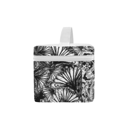BUTTERFLY DANCE  BLACK Cosmetic Bag/Large (Model 1658)