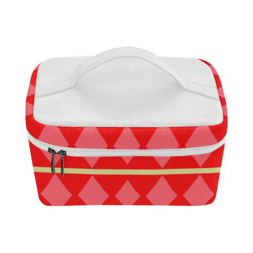 Rhombus stripes and other shapes Lunch Bag/Large (Model 1658)