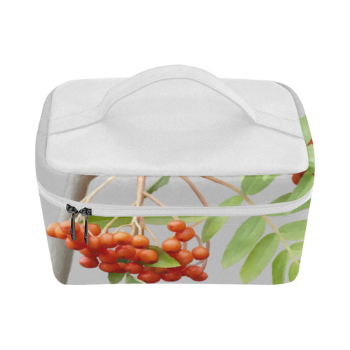 Rowan tree plant watercolor Cosmetic Bag/Large (Model 1658)