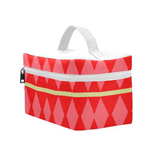 Rhombus stripes and other shapes Lunch Bag/Large (Model 1658)