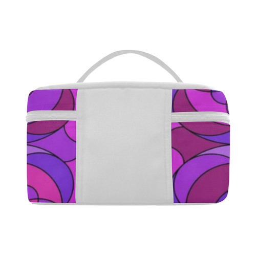 Retro Pattern 1973 B by JamColors Lunch Bag/Large (Model 1658)