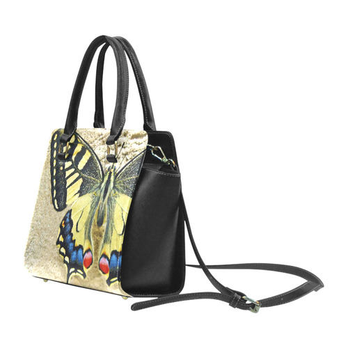 Swallowtail Butterfly Nature Beautiful Art Classic Shoulder Handbag (Model 1653)